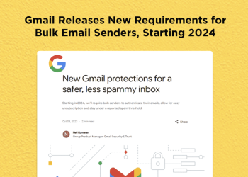 Email sender guidelines by Google Starting February 2024